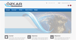 Desktop Screenshot of ozkarhidrolik.com