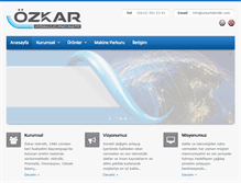 Tablet Screenshot of ozkarhidrolik.com